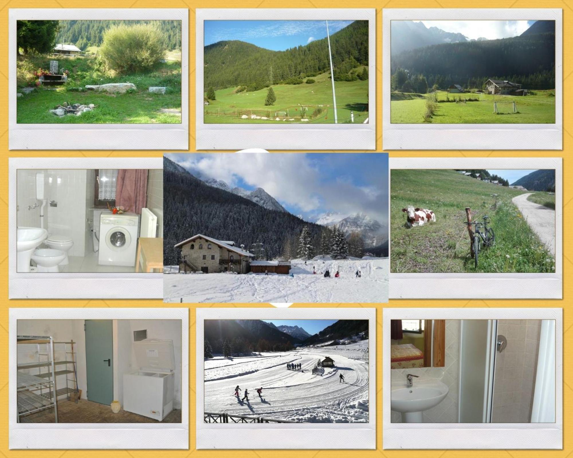 Chalet Rustico Bertolini Per Gruppi! Villa Vermiglio Dış mekan fotoğraf