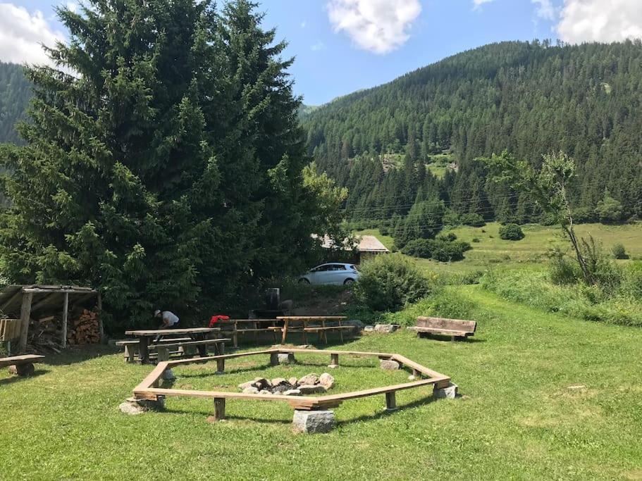 Chalet Rustico Bertolini Per Gruppi! Villa Vermiglio Dış mekan fotoğraf