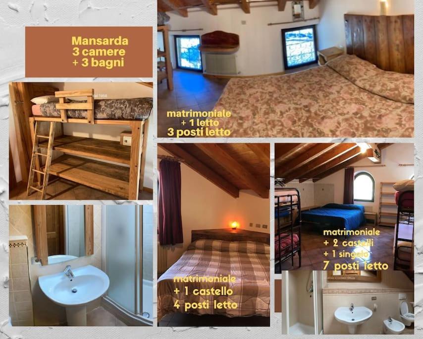 Chalet Rustico Bertolini Per Gruppi! Villa Vermiglio Dış mekan fotoğraf