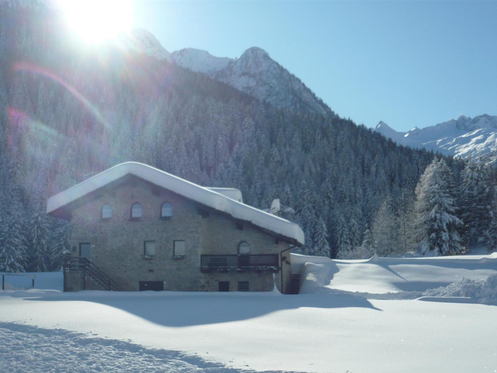 Chalet Rustico Bertolini Per Gruppi! Villa Vermiglio Dış mekan fotoğraf